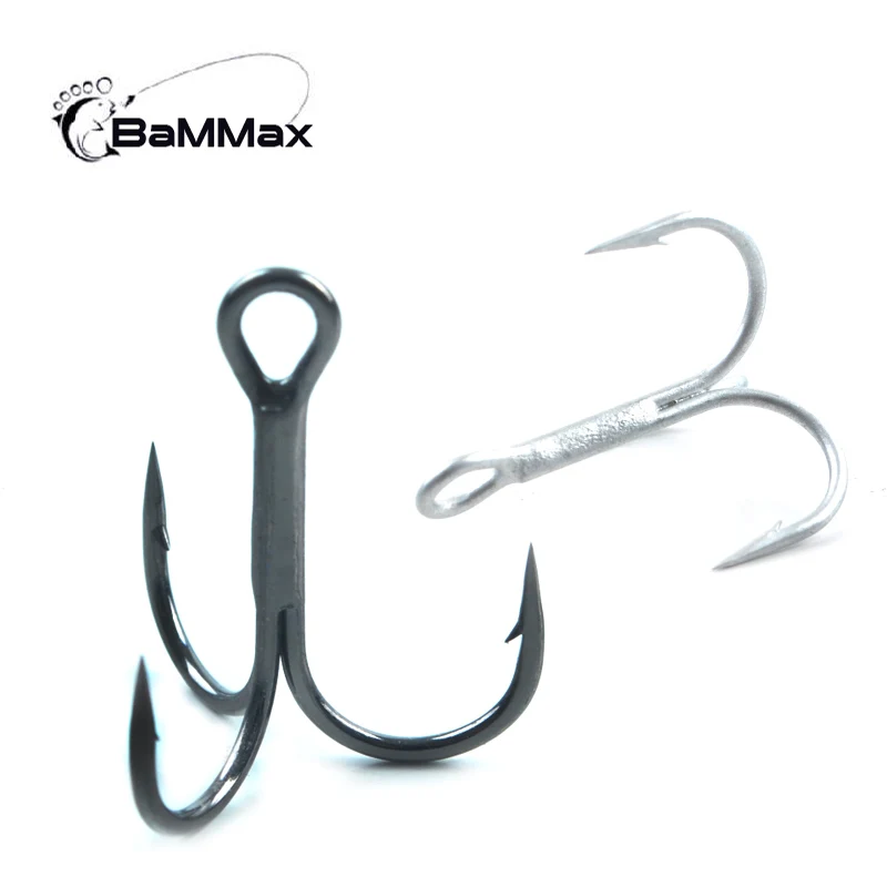 Bammax Fishing Hook 5pcs 1# 2# 4# 6# Treble Hooks Sharp Anchor Hook High Carbon Steel Sharpened Triple Hook Fishing Tackle Bammax Fishing Hook 5pcs 1# 2# 4# 6# Treble Hooks Sharp Anchor Hook High Carbon Steel Sharpened Triple Hook Fishing Tackle