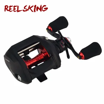 

High Quality 12+1 BB 7.0:1 Fishing Reel Lightweight 280g Max Drag 8kg boat Baitcasting Reel Casting Reel Reel Fishing for bass