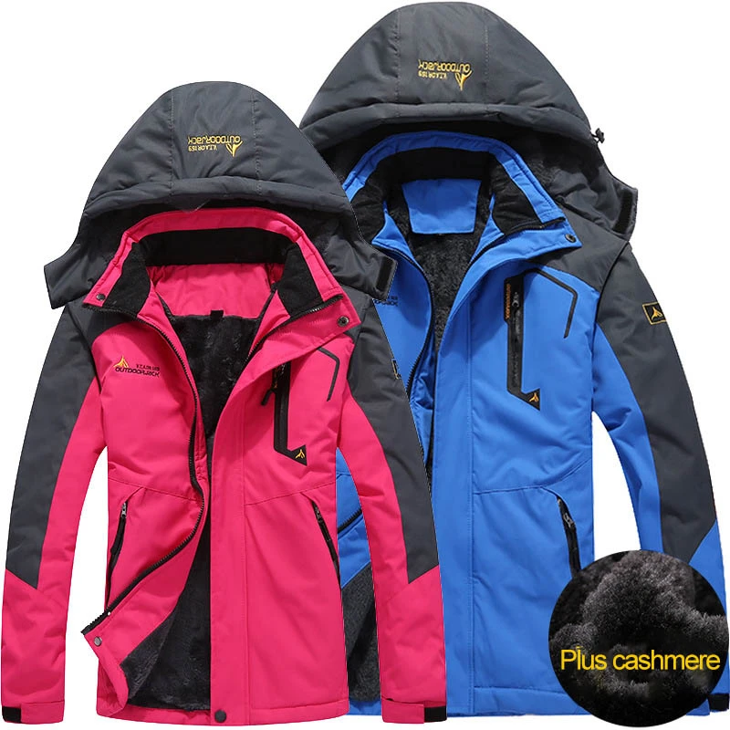 

CANDOMOM Jackets Men's and Women's Lovers Mountaineering Suit Outdoors Thermal Windbreaker Cycling Cardigan Jackets
