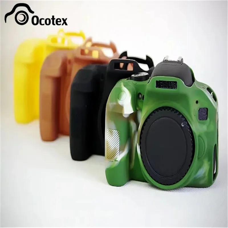 

Ocotex Nice Camera Video Bag For Canon EOS 800D 800d DSLR Silicone Case Rubber Pouch Protective Body Cover Skin