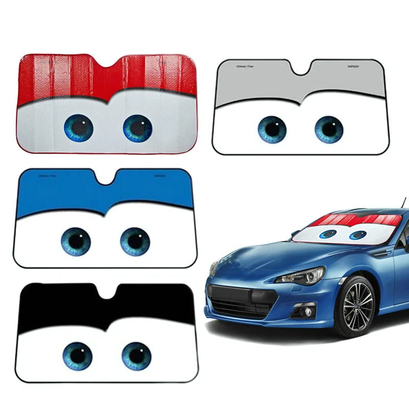 

Cartoon Window Foils Eye Pixar Heated Windshield Sunshade Car Window Windscreen Cover Sun Shade Auto Sun Visor Car-covers