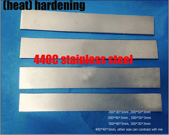 Buy HRC58 60 (heat) hardening 440C stainless steel