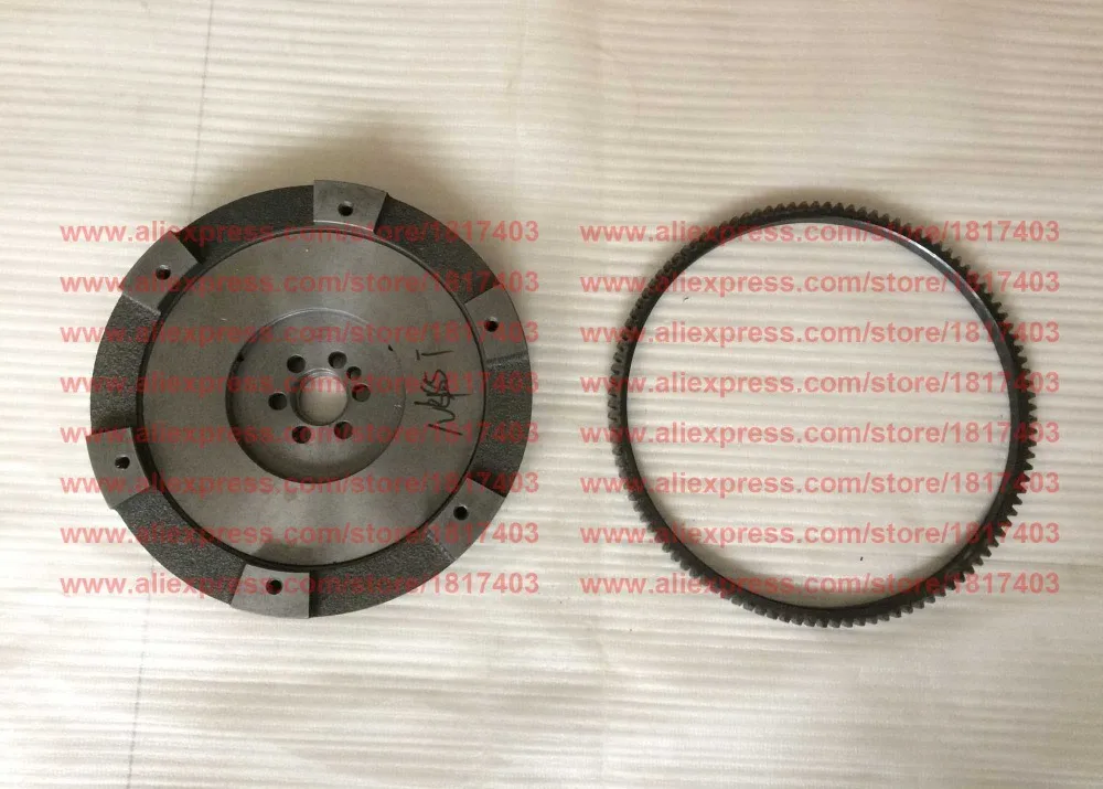 ZN490BT ZN485T маховик и маховое зубчатое кольцо запчасти для дизельных двигателей
