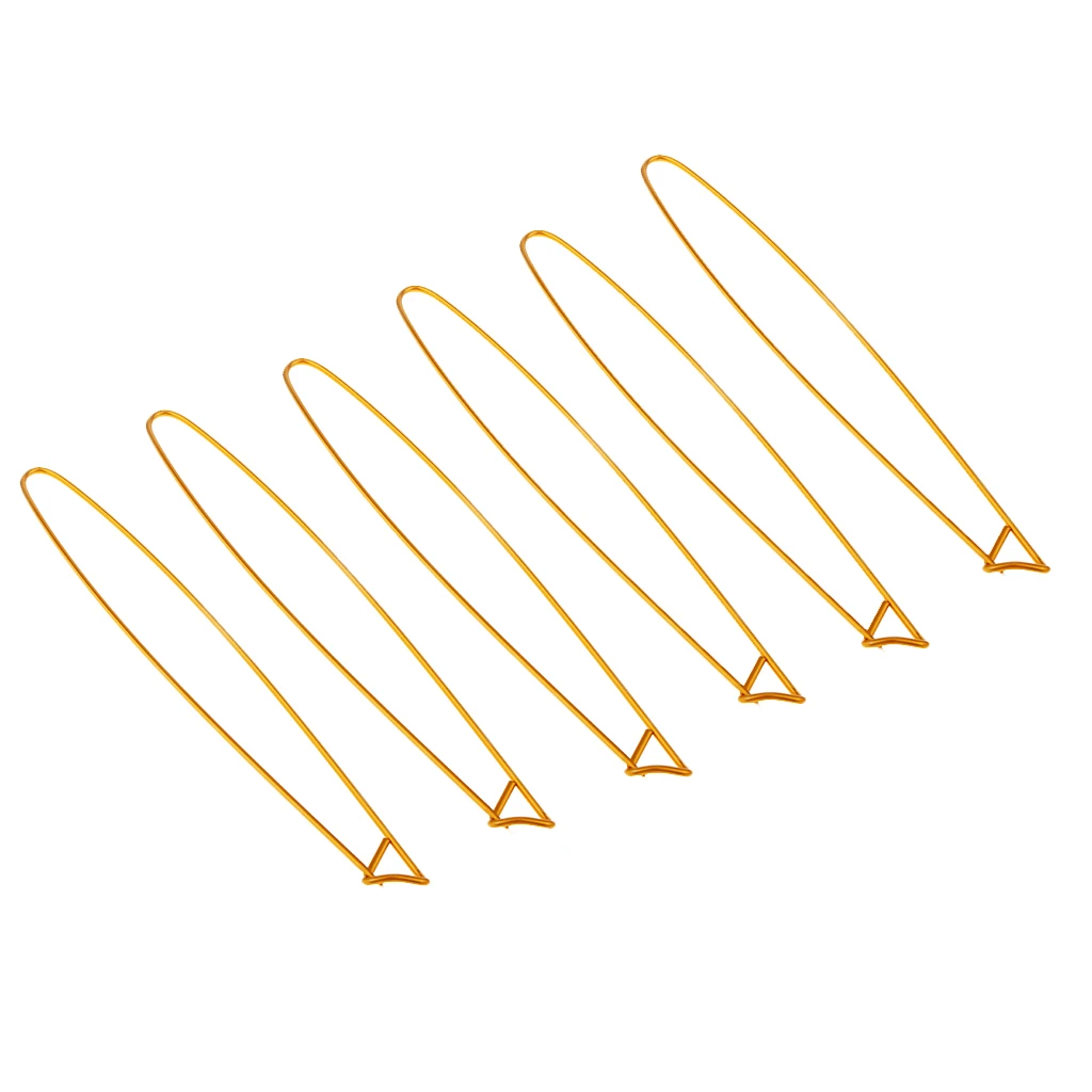 6Pcs Alloy Marker Stitch Holder Needle Clip Craft Knitting Crochet Locking Weaving Sewing Tools