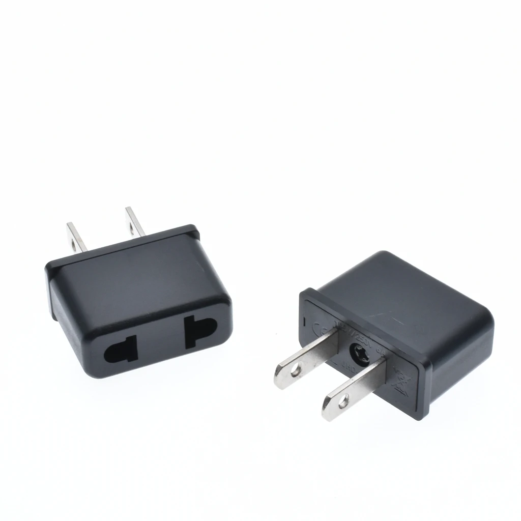 10pcs/lot 2016 New Arrival Top Quality AU/EU to US AC Power Plug Travel