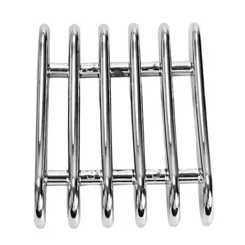 

Fashion 5pcs Professional Silver Nail Art Equipment Nail Art Brush Holder pen Display Acrilico Pincel Maquiagem Holder Brand New