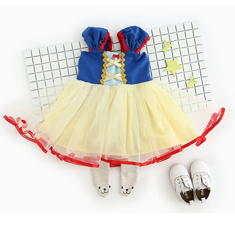 Azul Blancanieves Bebe Primero Cumpleanos Del Mono De Trajes Trajes Vestido De Petti Del Cordon Del Mameluco Del Bebe Recien Nacido Ropa Infantil Ropa En Vestidos De La Madre Y Los Ninos