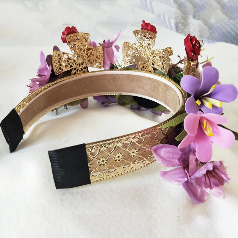 Purple Wedding Head Jewelry Bridal Head Accessories Wedding Hair