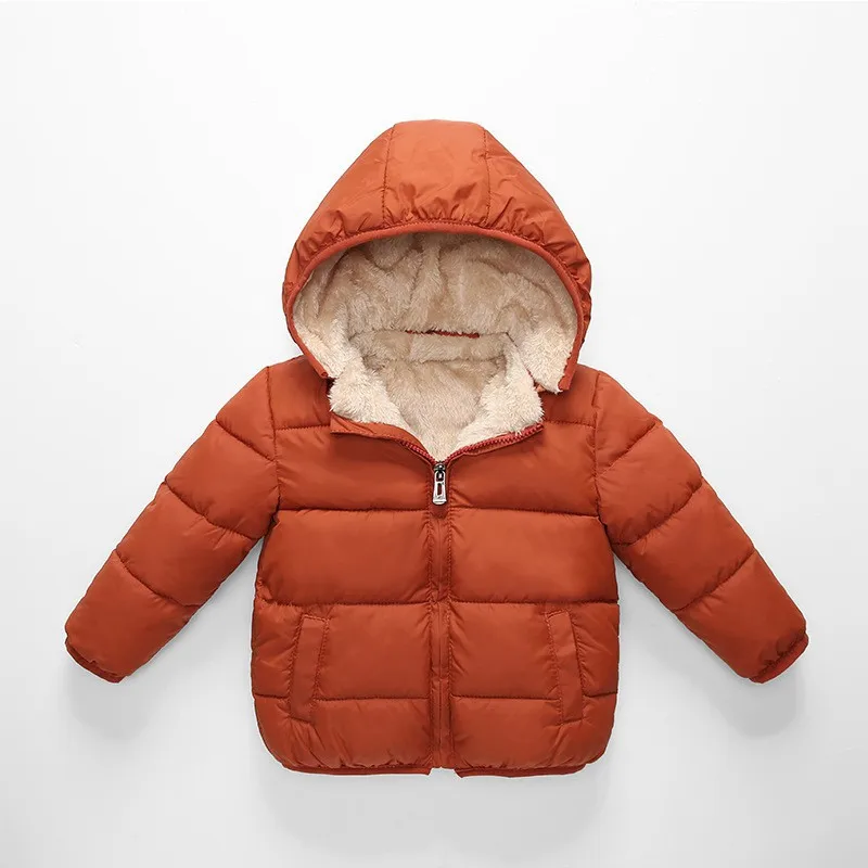 price cut  COOTELILI Fleece Winter Parkas Kids Jackets For Girls Boys Warm Thick Velvet Children's Coat Baby O