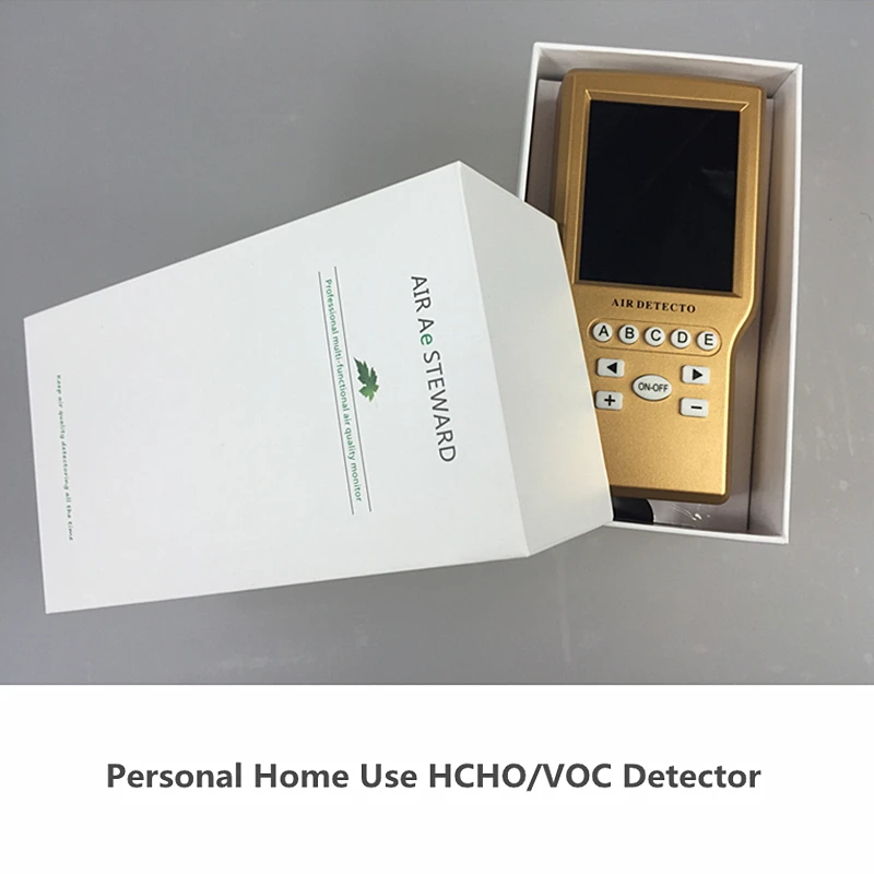 Free shipping Formaldehyde Monitor Formaldehyde Detector indoor air quality monitor TVOC detector gas analyzer RH monitor