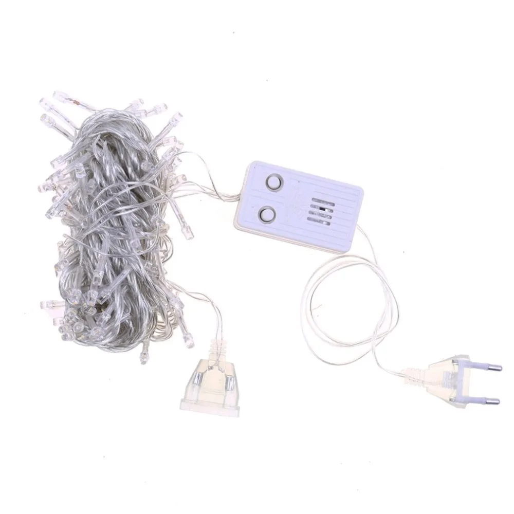 

8.5 meters 100LED Lights Regulations with Music Christmas Decoration Lights Stars Decorative Lights