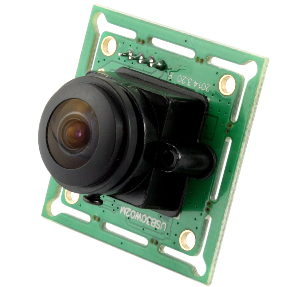 ELP 640*480P 170 градусов широкоугольный объектив рыбий глаз 26*26 мм VGA usb2.0 КМОП камера