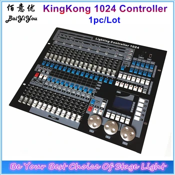 

1X Professional KingKong 1024 DMX Controller 1024 DMX CH Built In Graphics Support R20 Fixture Library DMX Console Equipment