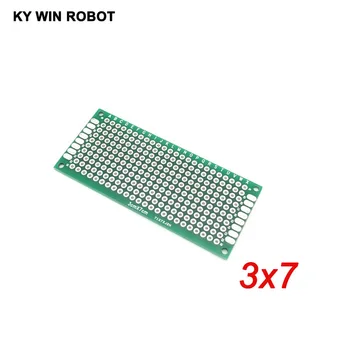 

5 pcs 3x7cm Double Side Prototype PCB Universal Printed Circuit Board