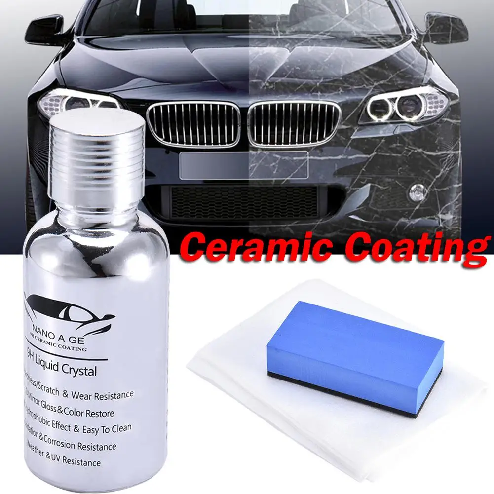 Buy Nano Car Coating Liquid Glass 9H Liquid Crystal