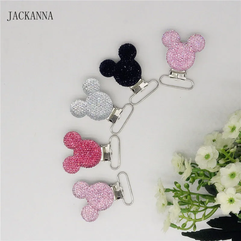 5 шт. металлические зажимы в форме мыши|pacifier holder|pacifier clip holderfunny baby pacifiers |