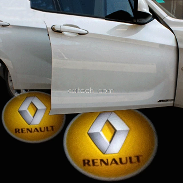 Car LED door logo projector light For renault megane 2 3 duster logan