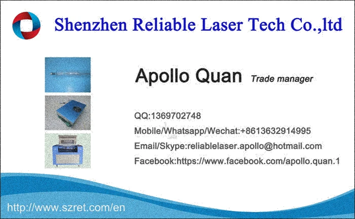 Bussiness card with frame