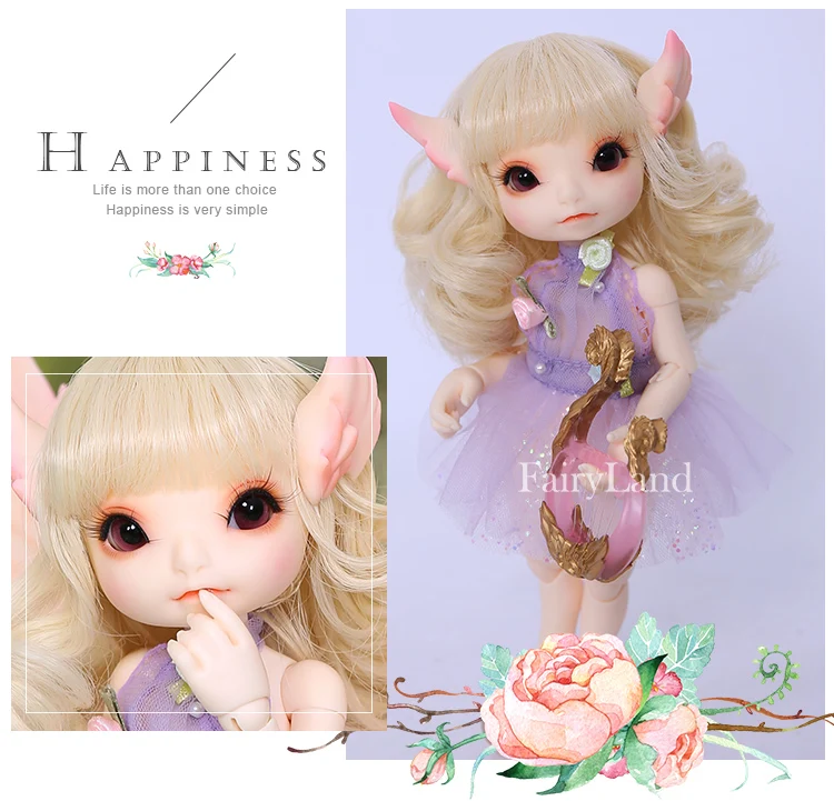 Boneca para Vendas Fairyland Realfee Haru - 7 Bjd sd Resina Figuras Luts ai Yosd Kit Brinquedo Presente Fanansy Anjo fl 1 9 boneca para vendas brinquedo presente fanansy anjo