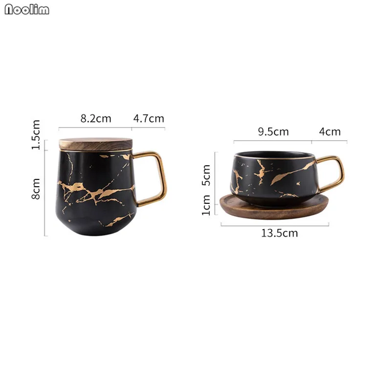 Nordic мраморная матовая Пномпень керамика чай чашки кофе Кружка с деревянной крышкой или лоток посуда для напитков интимные аксессуары