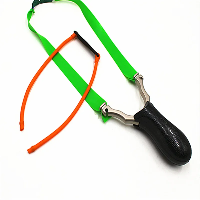 Slingshot for Flat elastic cord Foldable Sling Shot Zinc alloy
