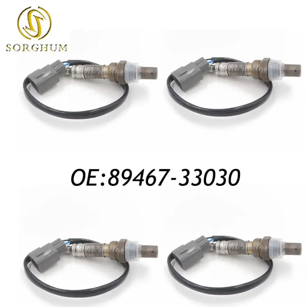 

4PCS New Air Fuel Ratio Sensor 89467-33030 Oxygen Sensor For 00-03 Toyota Camry Solara Lexus 3.0L V6