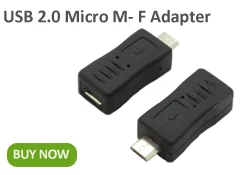 Ult-лучший USB 2,0 Тип A Женский к Micro USB Женский адаптер штекер конвертер usb 2,0 к Micro usb разъем