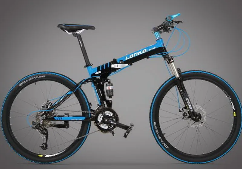 Best tb250902-1/Folding bike/26 inch 24/27 speed/oil brake one round folding mountain bike/men and women models/Positioning flywheel 19