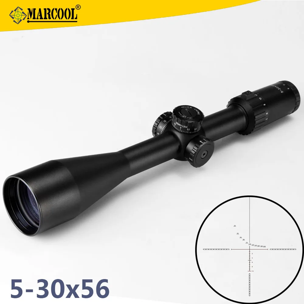 

Marcool S.A.R 5-30x56 HD Self Defense GunTelescopic Hunting Long Sights With Rangefinder Reticle