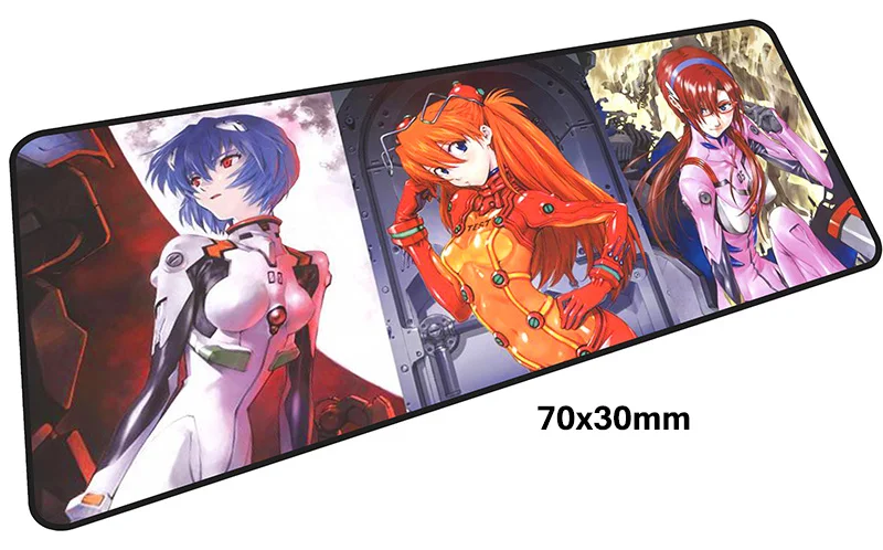 Evangelion Коврик для мыши геймер 700x300 мм notbook коврик для мыши большой игровой коврик для мыши большой подарок на Хэллоуин коврик для мыши ПК Настольный коврик - Цвет: Size 700x300X2MM