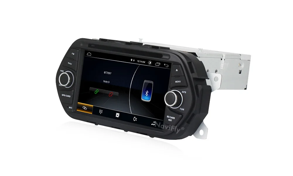 Clearance Navifly Android 8.1 Car Multimedia DVD Radio Player for FIAT TIPO EGEA 2015 -2017 with BT Wifi GPS navigation USB SD HD1024*600 18