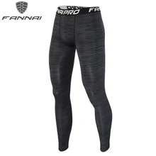 Fannai тренировочные мужские Леггинсы компрессионные беговые колготки для мужчин тренажерный зал Фитнес Спортивная одежда для бега Баскетбол спортивные брюки AM308