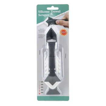 

Caulking Tool Kit & Silicone Scraper Tool Kit With a Box 3 in 1 Sealant Replace&Sealant Tool Kit