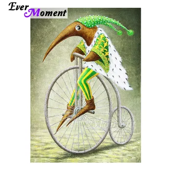 

Ever Moment Diamond Painting 5D DIY Big Small Wheel Bike Picture Of Rhinestone Mosaic Full Square Diamond Embroidery 3F1723
