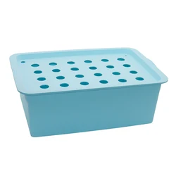 Hydroponic Garden Kit with 24-Site Nursery and Indoor Cultivation System (Blue)