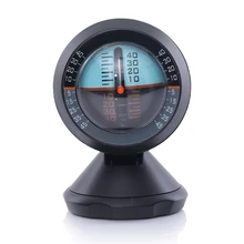 Car Inclinometer Level Tilt Gauge Indicator Gradient Balancer Tool For Off-road Vehicle and Self-driving Travelling Supplies