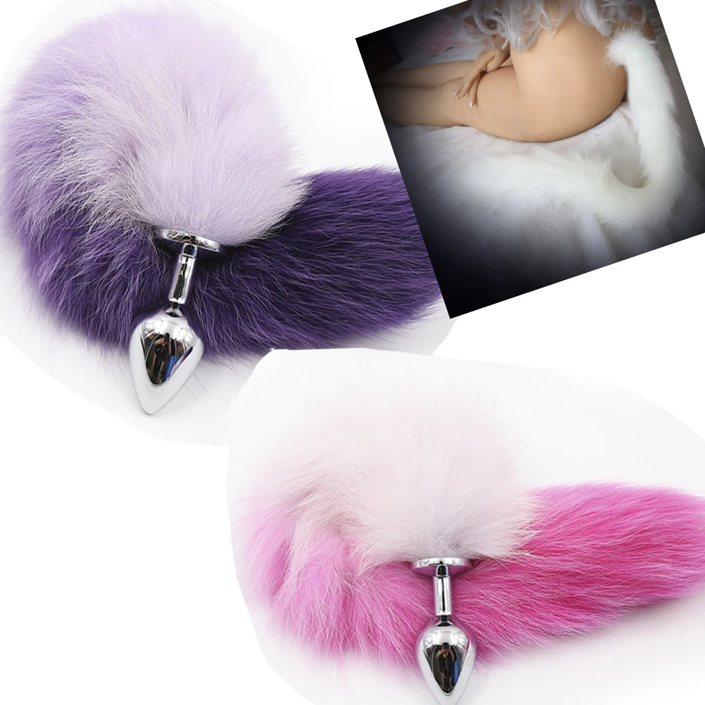 Furry Anal Plug Porn - Bound Color Artificial Fur Anal Plug Purple Powder Porn Sex Fun Metal Sex  Toy Sex Game Enjoy More Sex Fun For Couple - Exotic Accessories - AliExpress