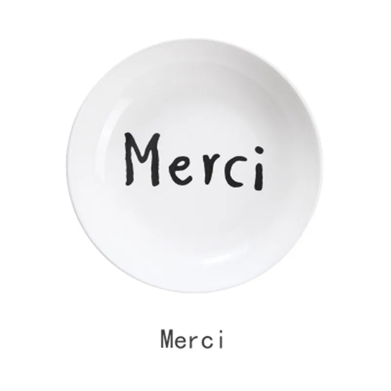 Minimalist Dinner Ceramic Plate Unique Dinnerware Set16