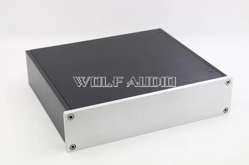 D 2205 Headphone Enclosure Full Aluminum AMP Chassis DAC Box Premplifier Case DIY