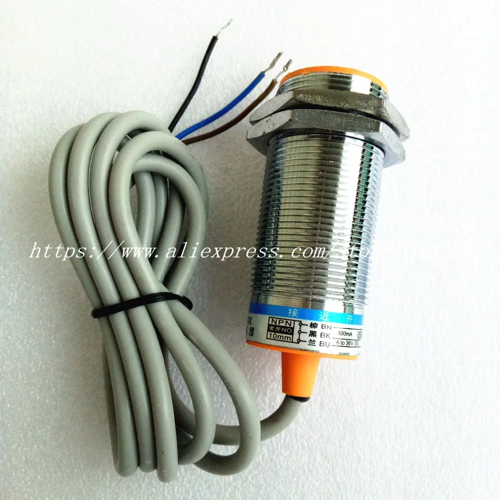 

2PCS M30 Inductive Proximity Sensor 6-36VDC 3-Wire NPN PNP NO NC 300mA Sn-10mm LJ30A3-10-Z/BX AX BY AY