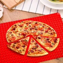 60 шт. Новое поступление Творческий полезно пирамида пан силиконовые антипригарным уменьшения жира Коврики микроволновая печь противень Простыни Кухня инструмент