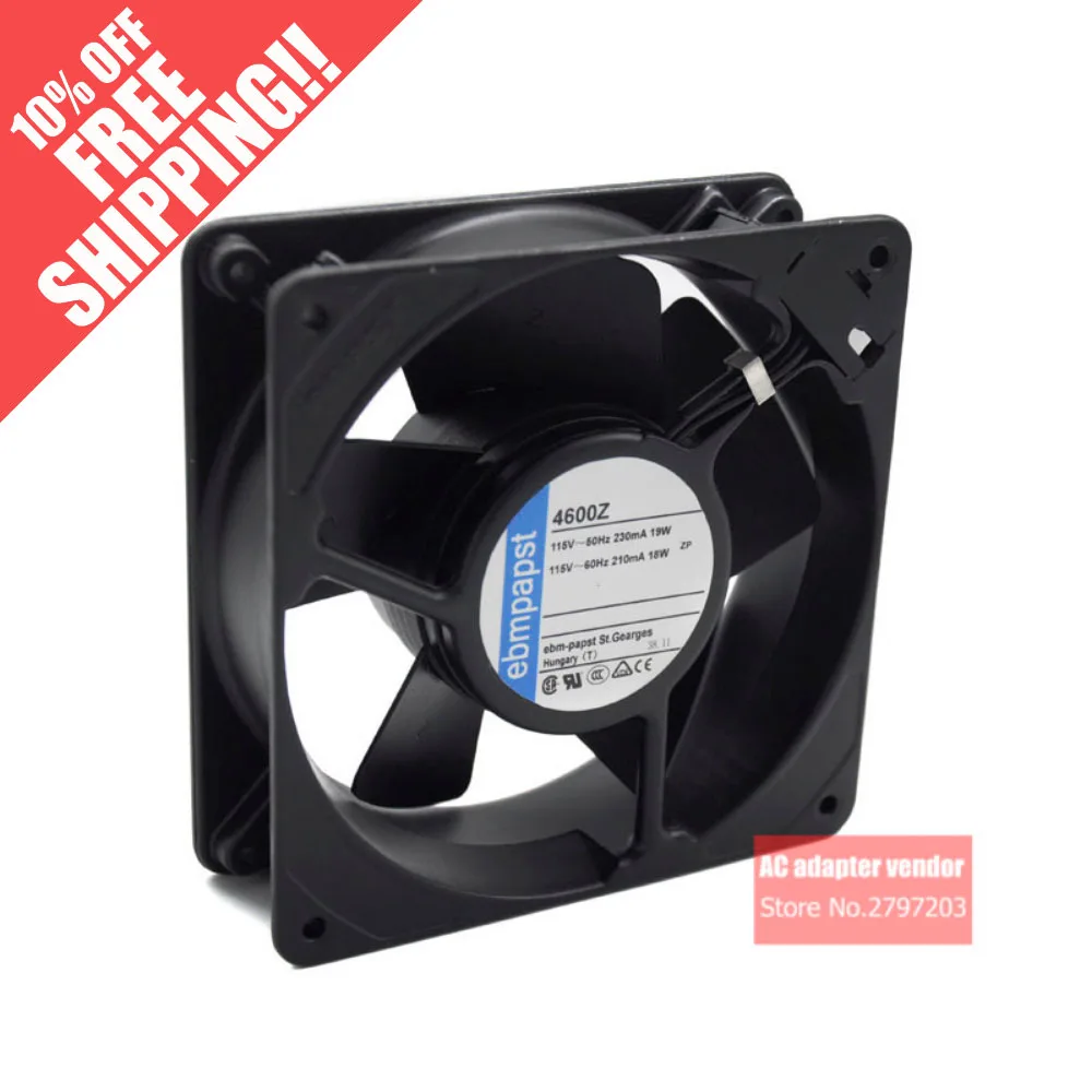 EBM Papst Tubeaxial вентилятор 120*120*38 мм 115VAC 4600Z|tubeaxial fan|fan 120120 fan |