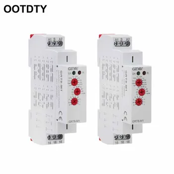 

AC/DC 3 Knob Multi-Function Din Rail Auto Timer Delay Relay 1SPDT Control Switch