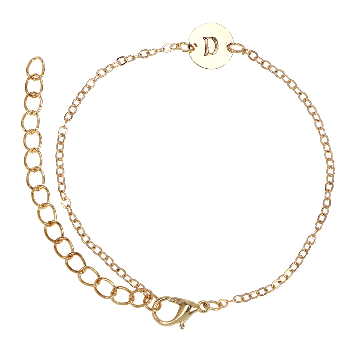Letter D Anklet 2025 www.birddogsafield