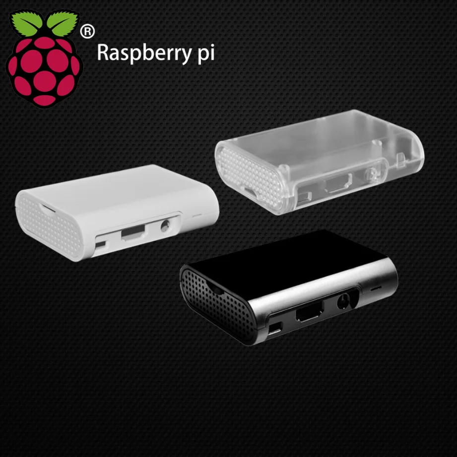 Чехол для Raspberry Pi 3 Модель B Plus & 2 черный корпус Коробка ABS чехол Pi|Интегральные