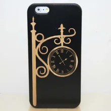 Real Wood Vintage Openwork Pattern Carving Wooden Wood PC Side font b Case b font Bamboo