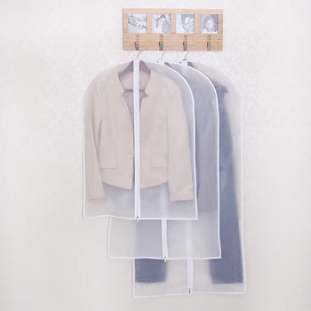 

3 Size Garment Suit Coat Dust Cover Protector Wardrobe Hanger Storage Bag Home Organizer Travel Bag with Zipper