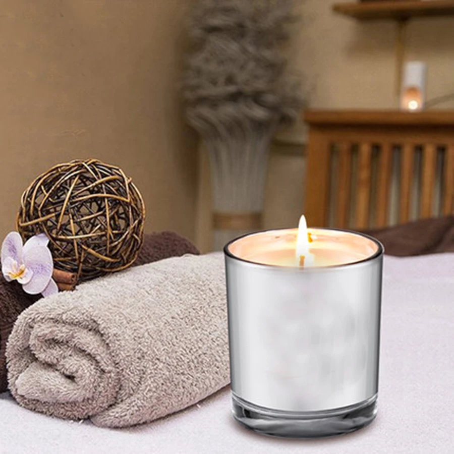 Lavender Aroma Candle Wedding Decoration Glass Scented Candles Birthday Party Decoration