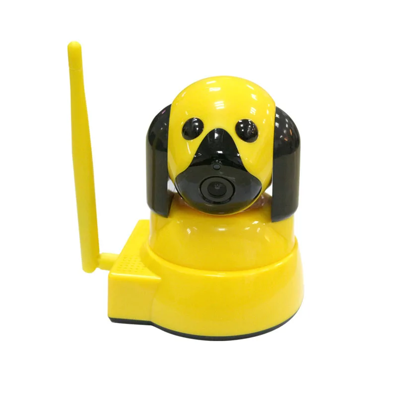 

720P Baby Monitor Smart Home Wireless Security Dog Camera IP Camera WiFi CCTV Surveillance Camera Night Vision Indoor,Yellow
