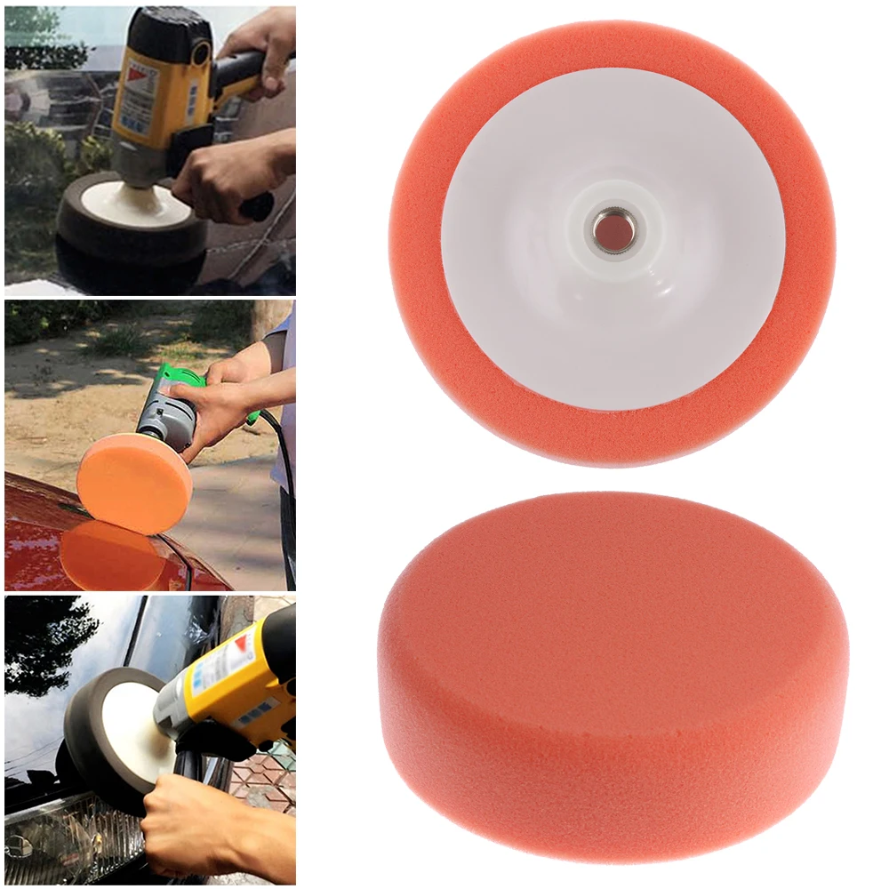 6" Sponge Car Polishing Disc Car Beauty Care Products Pad Sponge Wheel